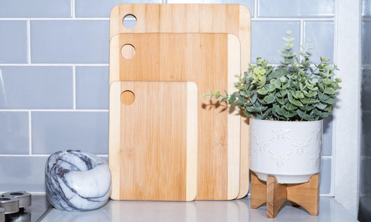 3-Piece Bamboo Cutting Boards